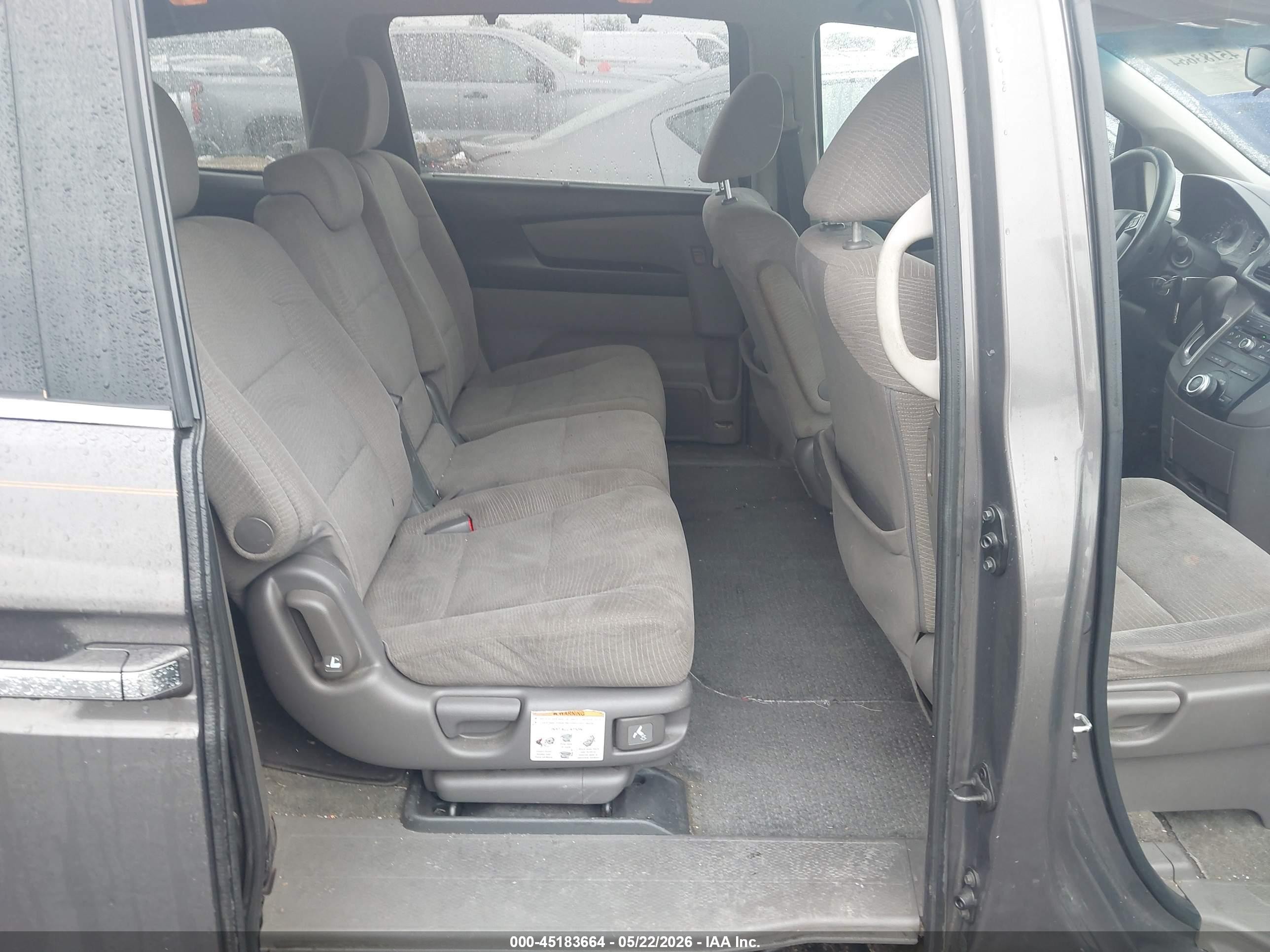 2012 Honda Odyssey Ex Серый vin: 5FNRL5H44CB071405