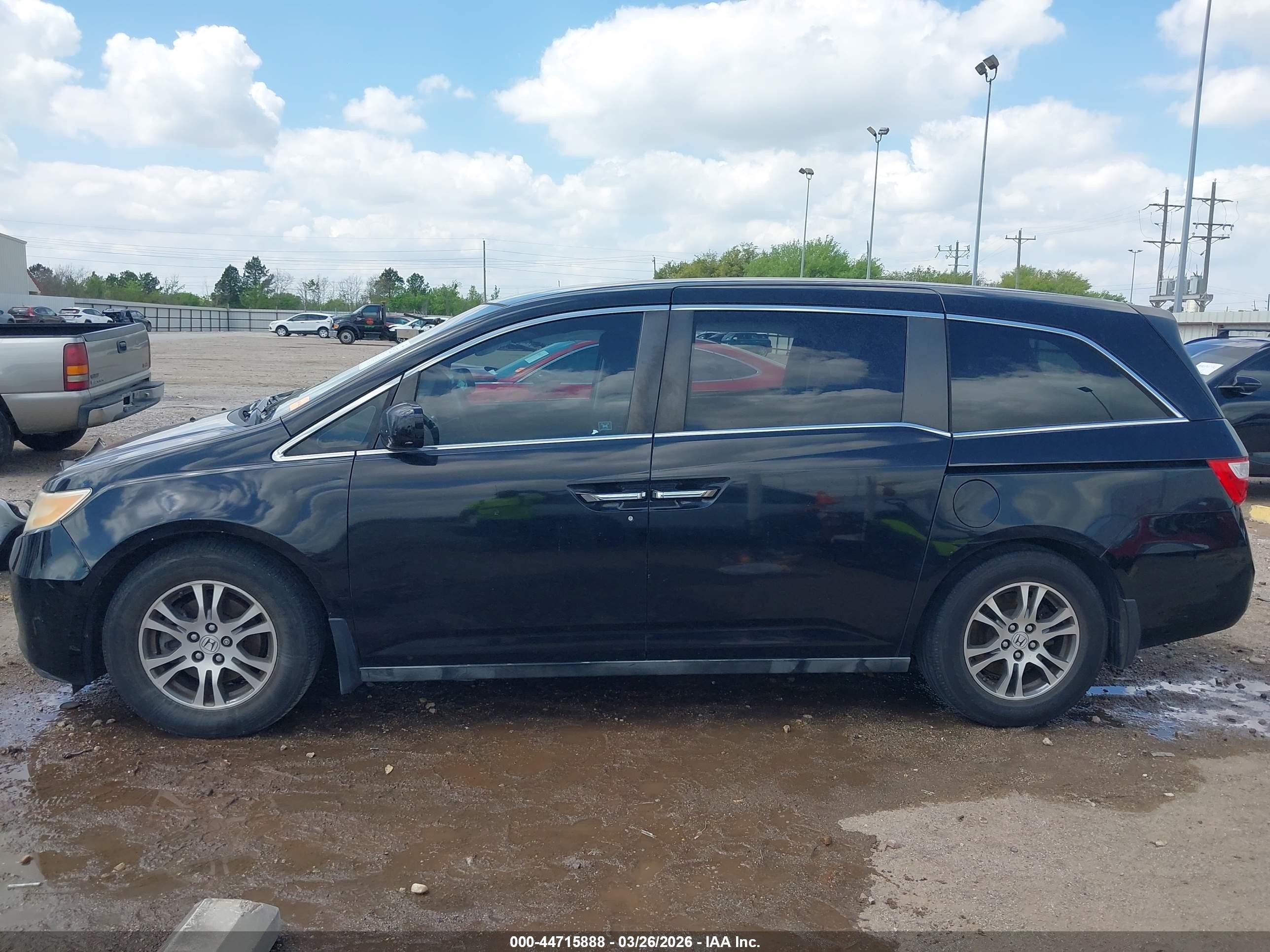 2012 Honda Odyssey Ex Black vin: 5FNRL5H44CB089130