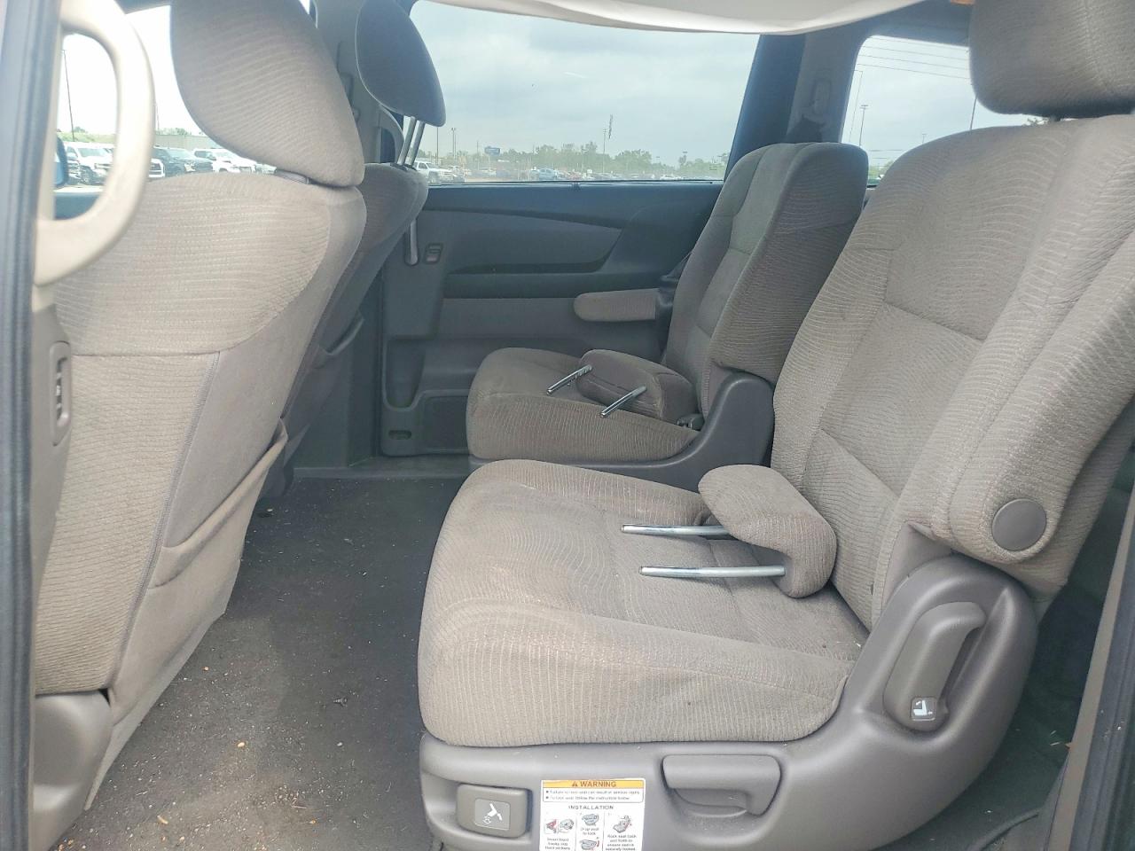 2012 Honda Odyssey Ex Gray vin: 5FNRL5H44CB093582