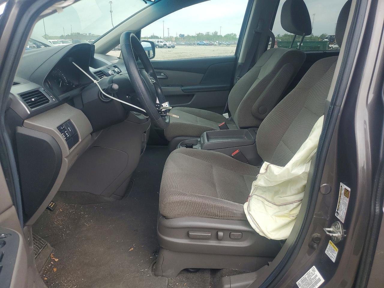2012 Honda Odyssey Ex Gray vin: 5FNRL5H44CB093582