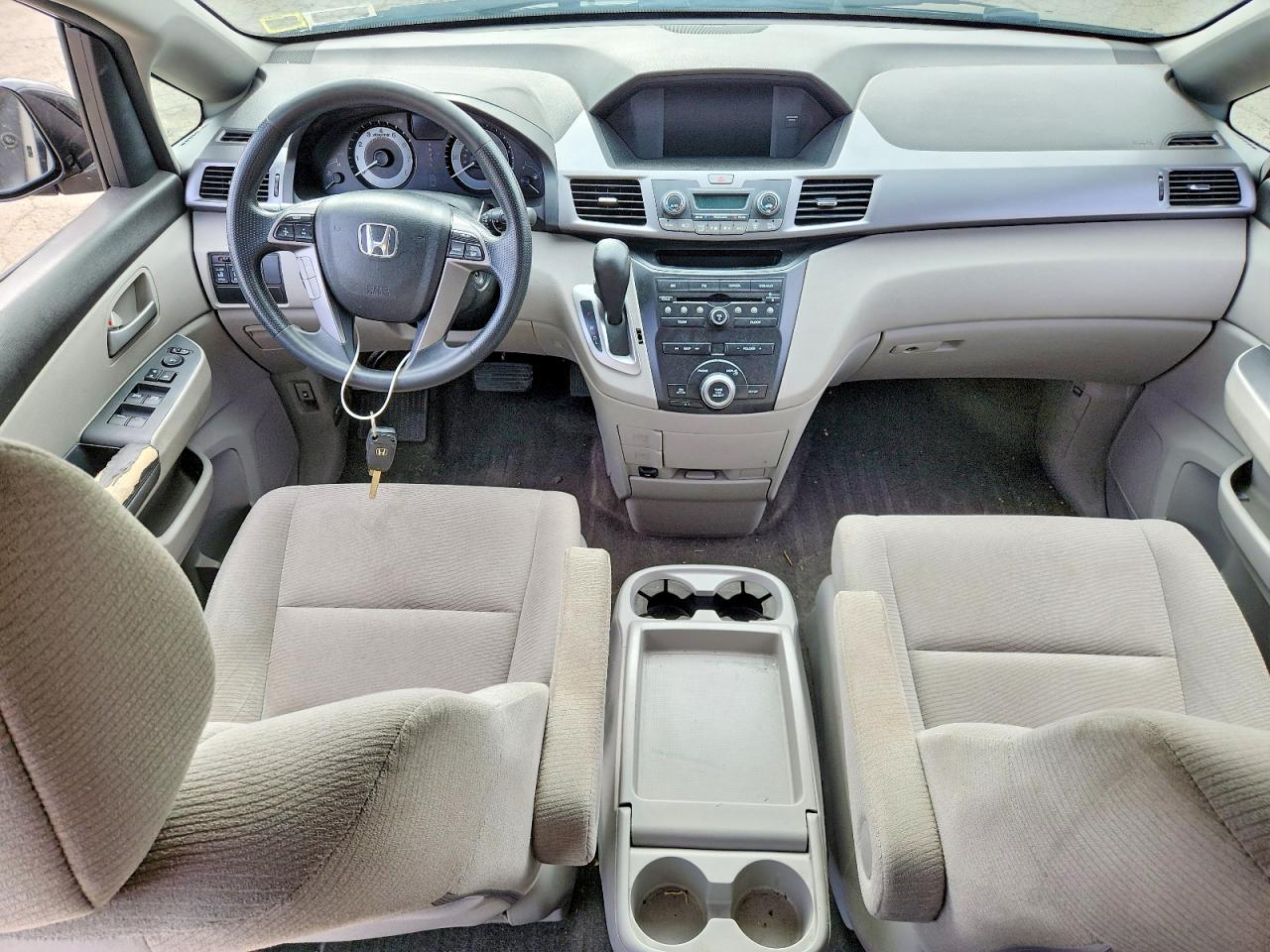 2012 Honda Odyssey Ex Gray vin: 5FNRL5H44CB136429