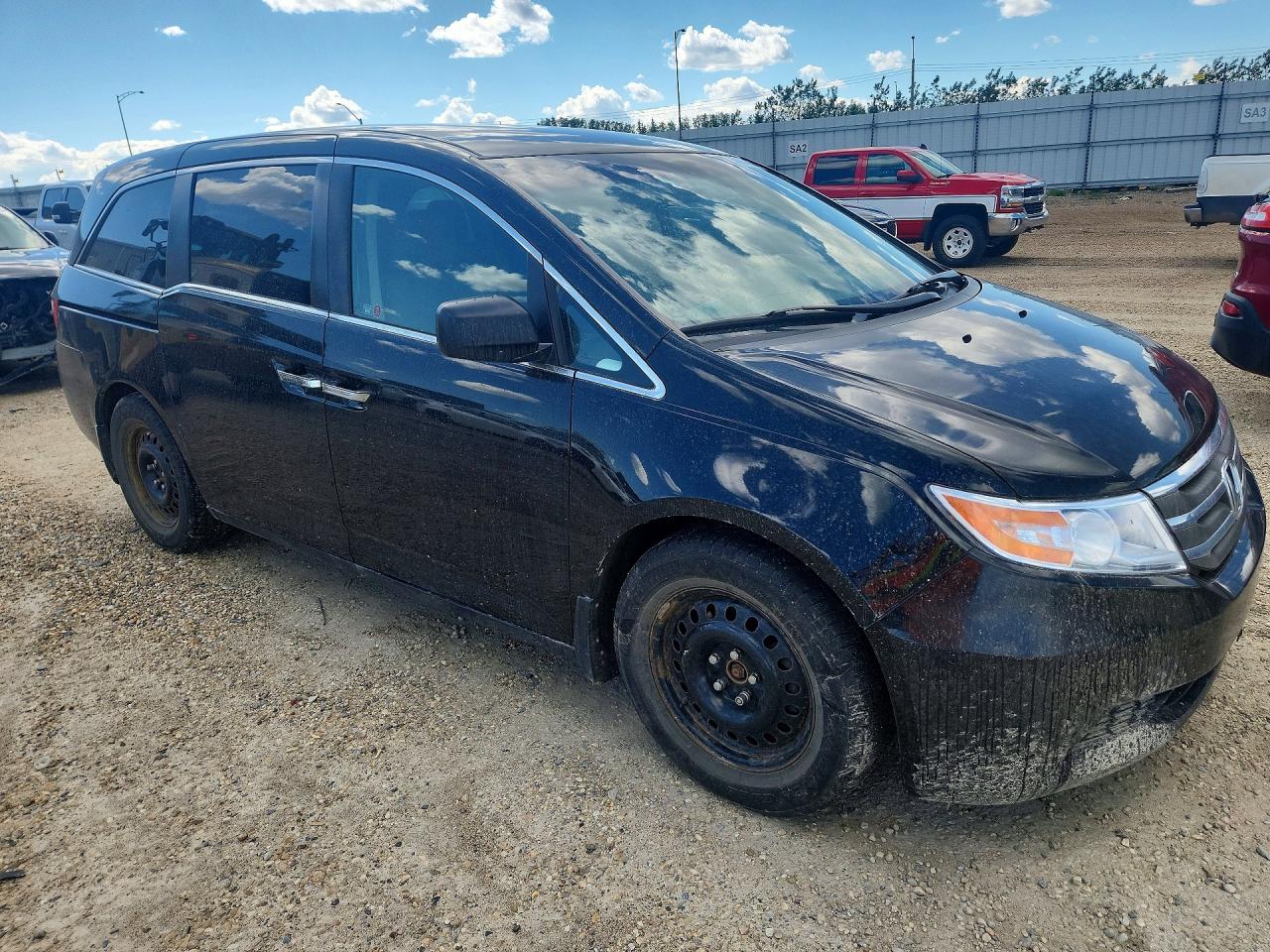 2012 Honda Odyssey Ex Black vin: 5FNRL5H44CB506892