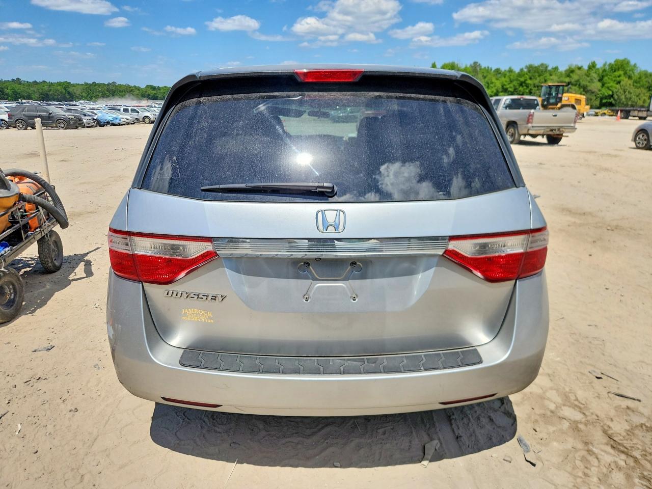 2013 Honda Odyssey Ex Silver vin: 5FNRL5H44DB077805