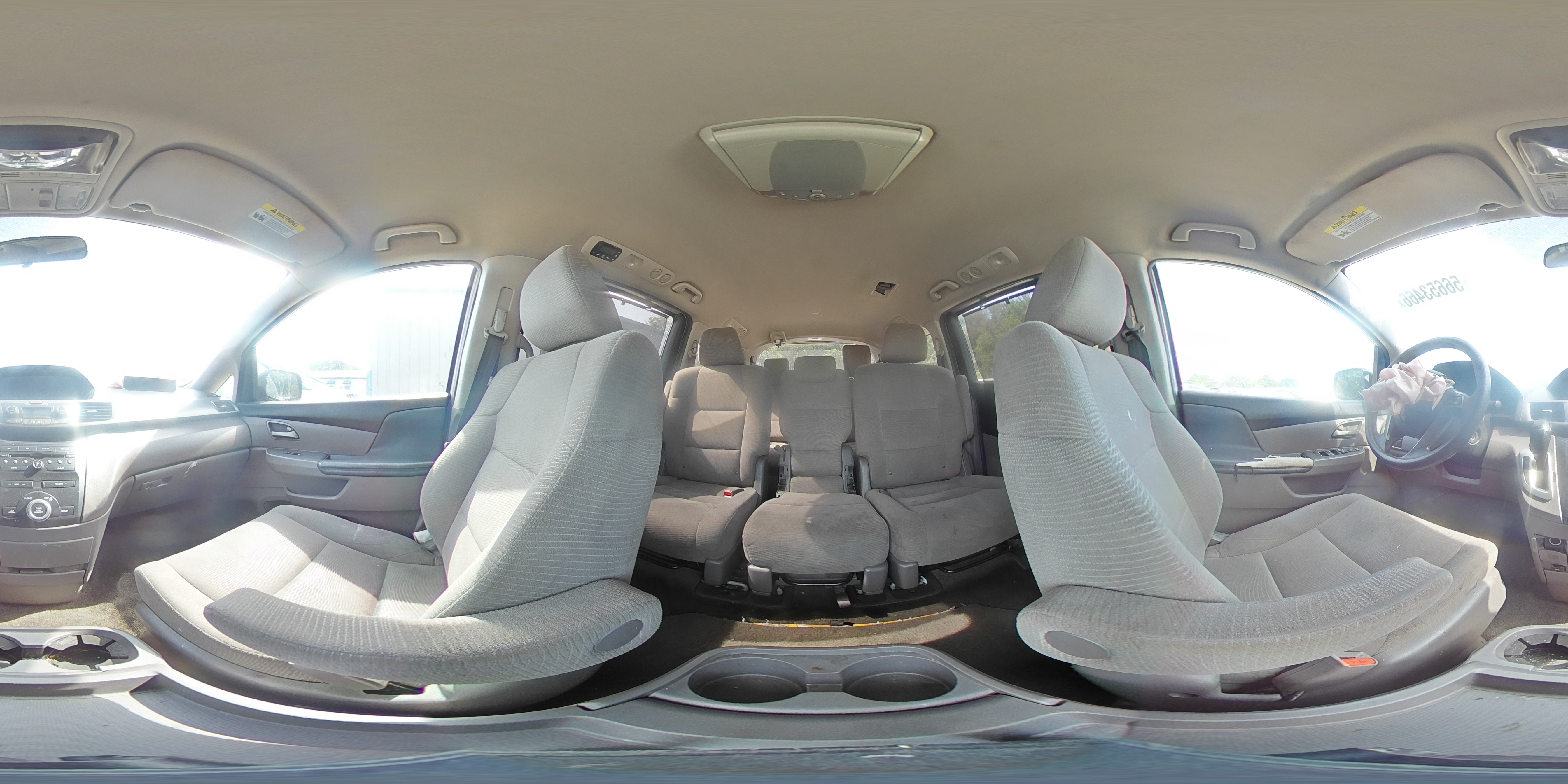 2013 Honda Odyssey Ex Silver vin: 5FNRL5H44DB077805