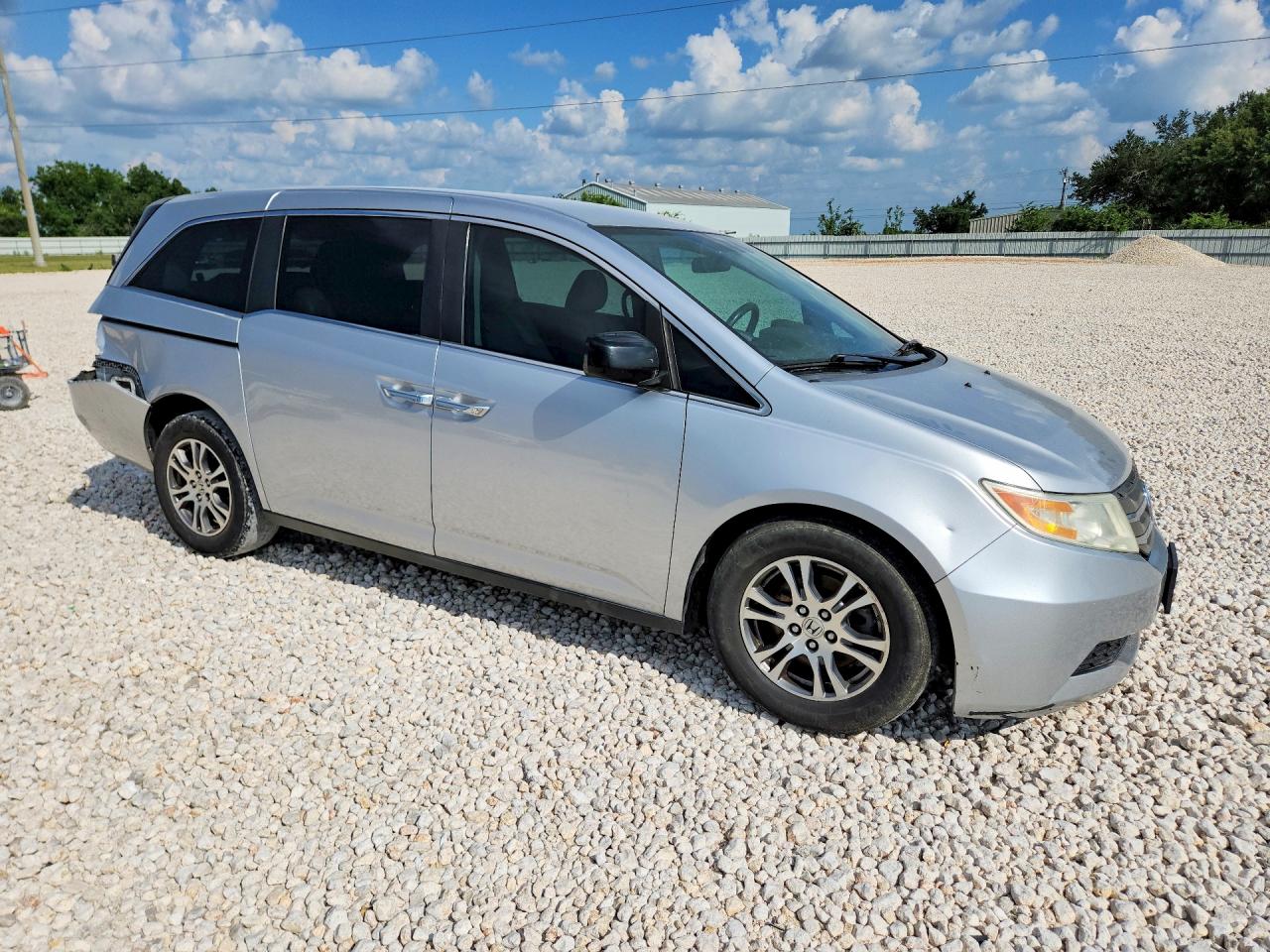 2013 Honda Odyssey Ex Silver vin: 5FNRL5H44DB089808