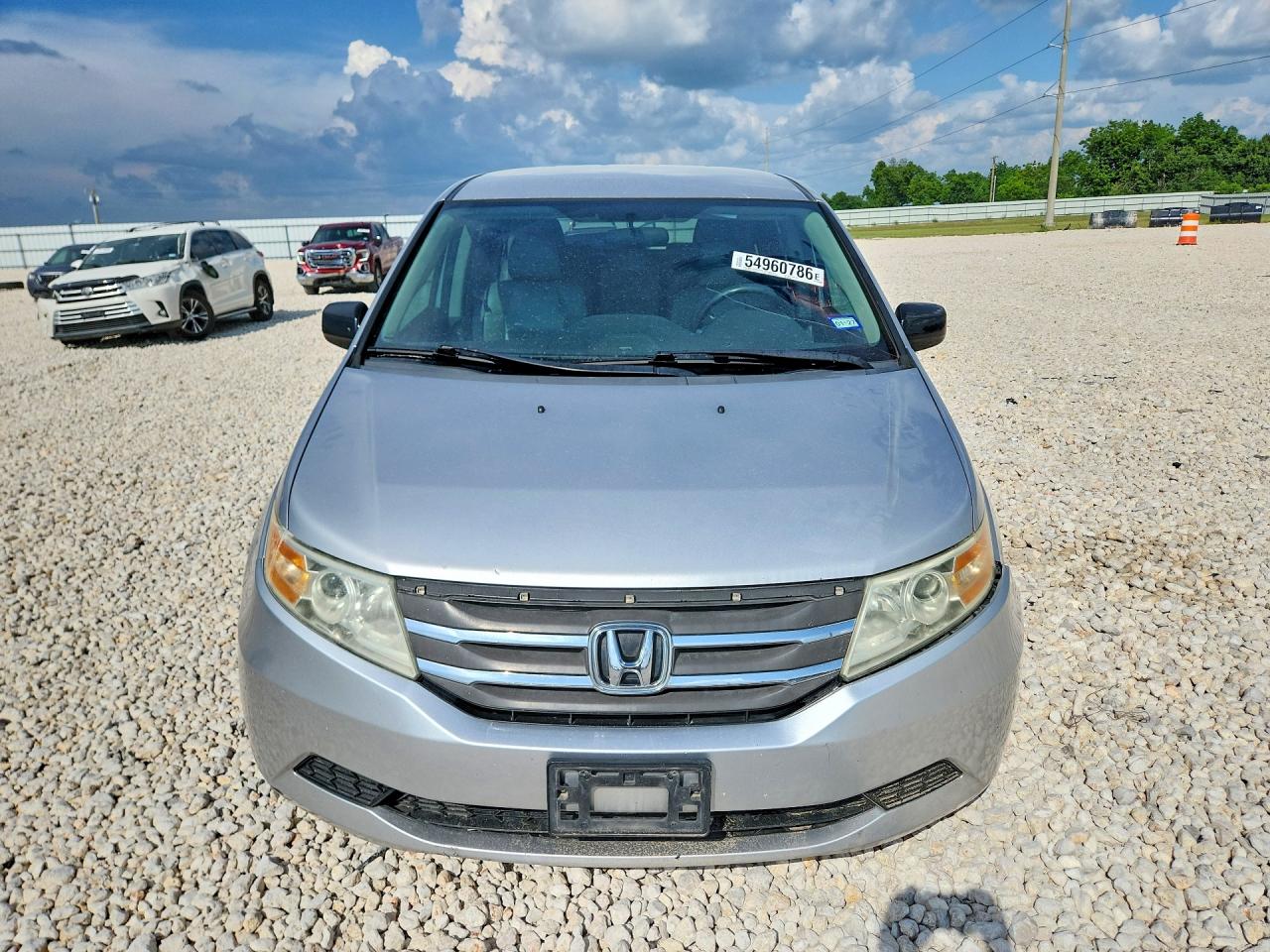2013 Honda Odyssey Ex Silver vin: 5FNRL5H44DB089808
