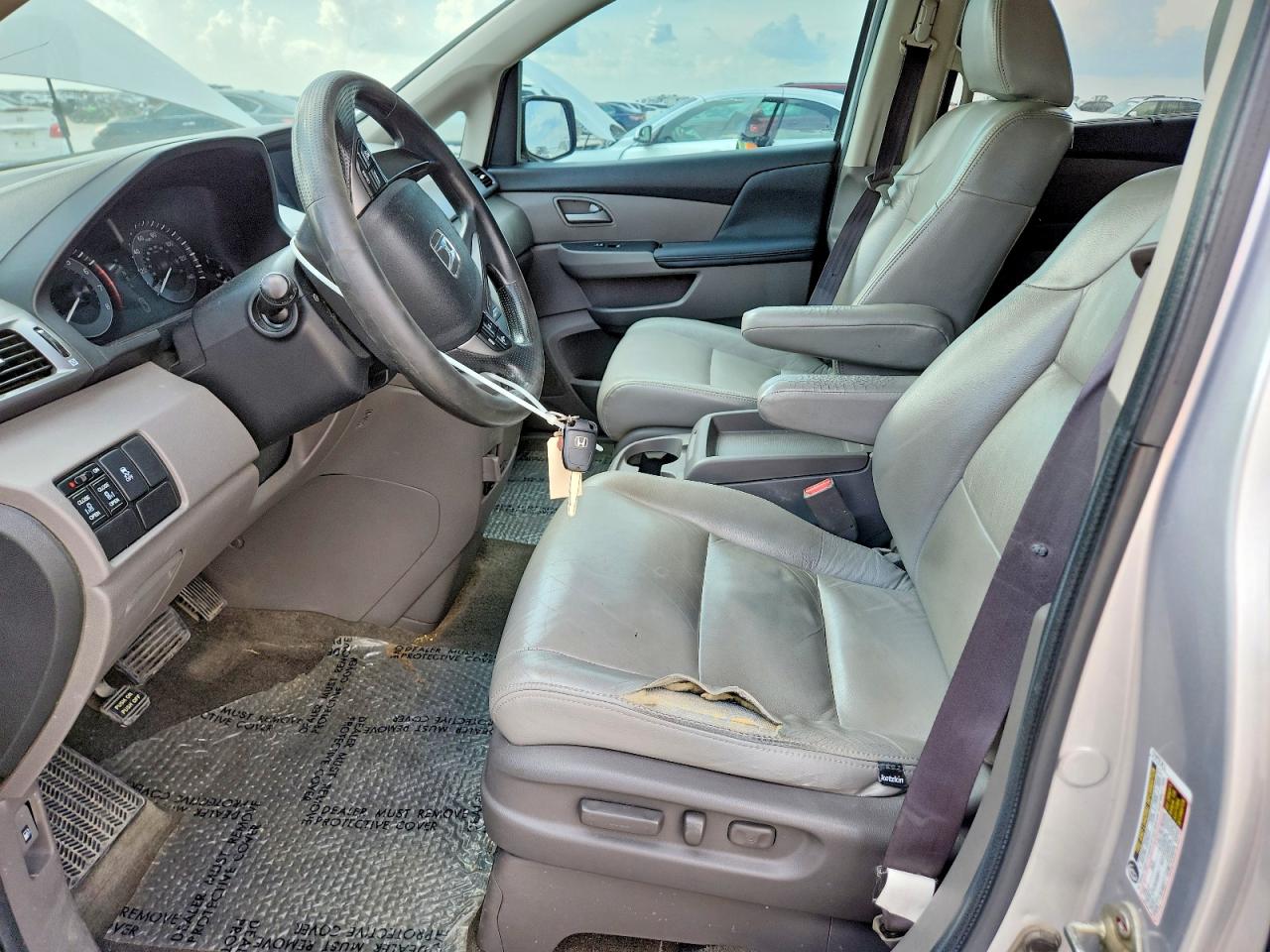 2013 Honda Odyssey Ex Silver vin: 5FNRL5H44DB089808