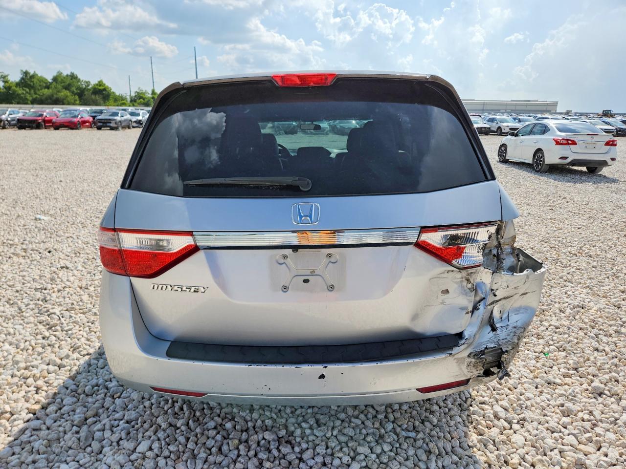 2013 Honda Odyssey Ex Silver vin: 5FNRL5H44DB089808