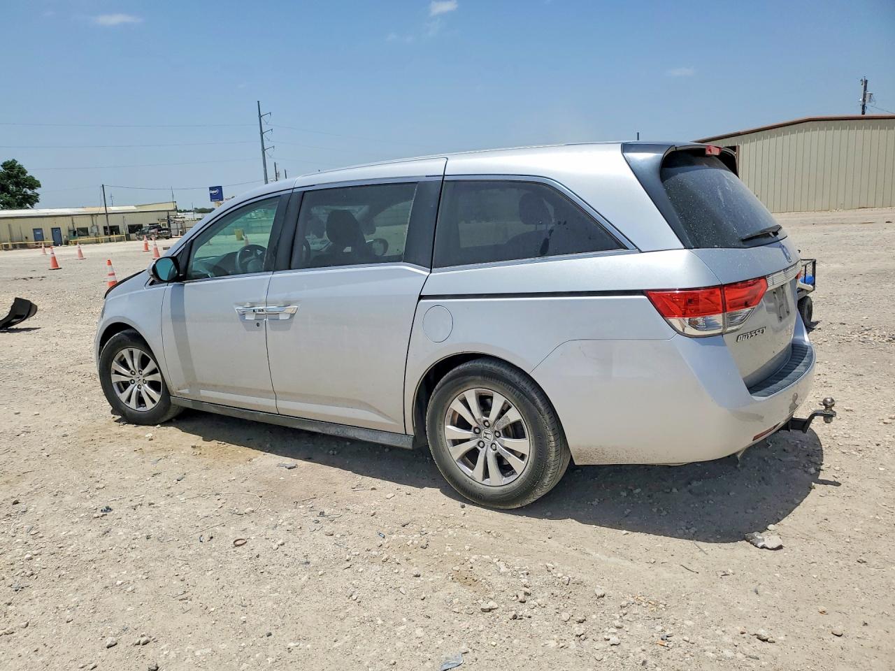 2014 Honda Odyssey Ex Silver vin: 5FNRL5H44EB029013