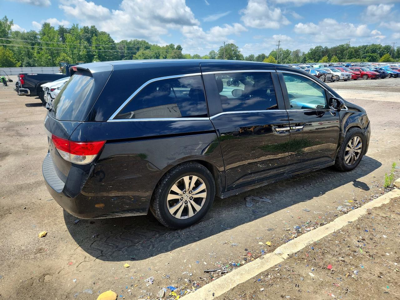 2014 Honda Odyssey Ex Black vin: 5FNRL5H44EB043039