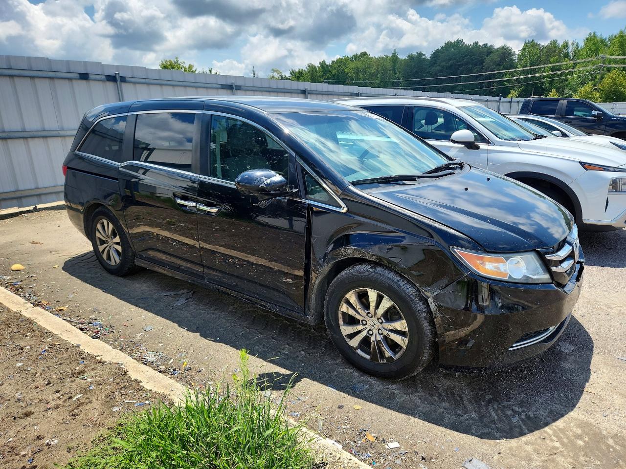 2014 Honda Odyssey Ex Black vin: 5FNRL5H44EB043039