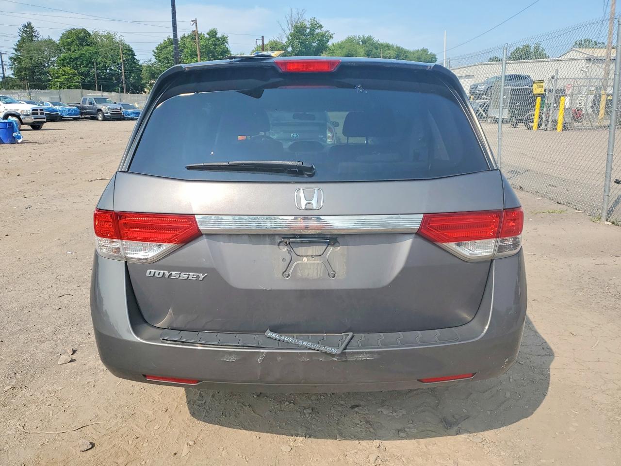 2014 Honda Odyssey Ex Charcoal vin: 5FNRL5H44EB078986