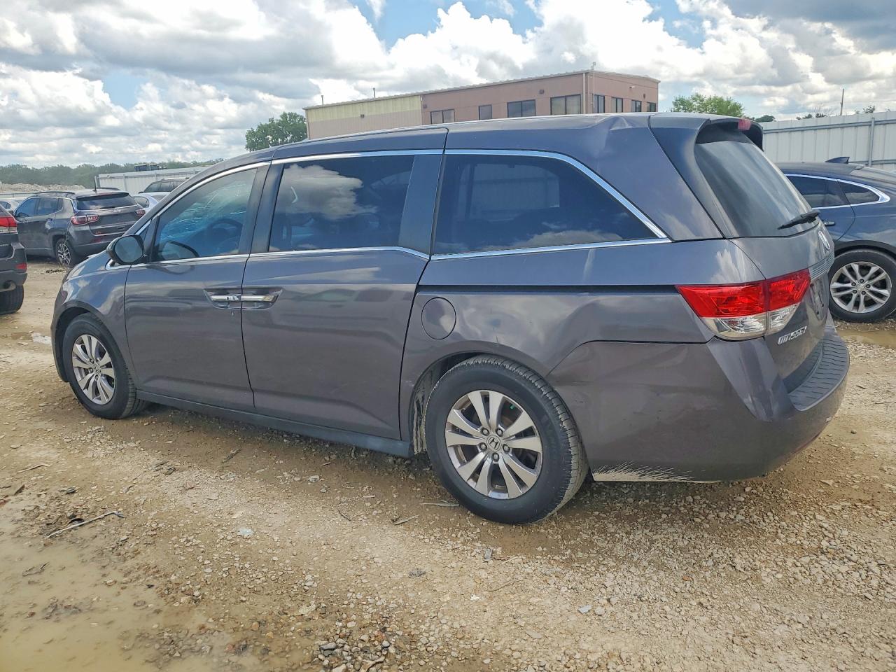 2014 Honda Odyssey Ex Gray vin: 5FNRL5H44EB084268