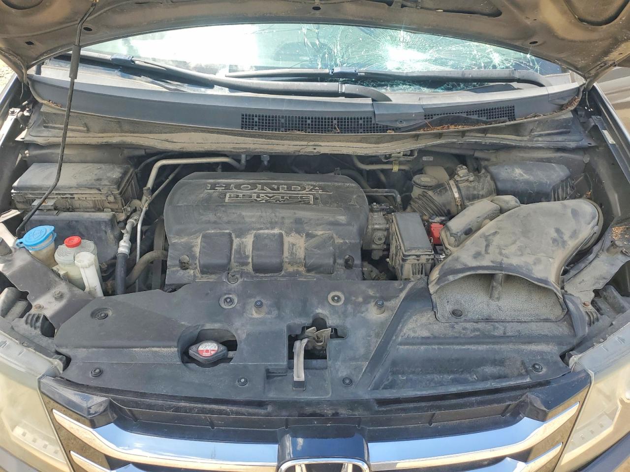 2014 Honda Odyssey Ex Gray vin: 5FNRL5H44EB084268