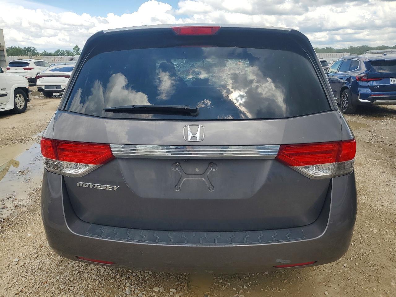 2014 Honda Odyssey Ex Gray vin: 5FNRL5H44EB084268