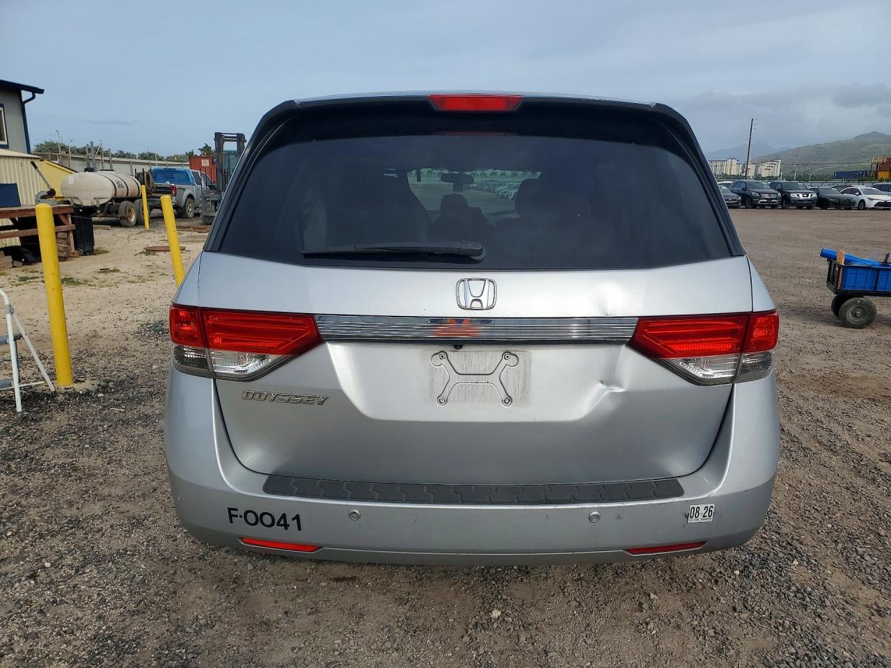 2014 Honda Odyssey Ex Silver vin: 5FNRL5H44EB113946
