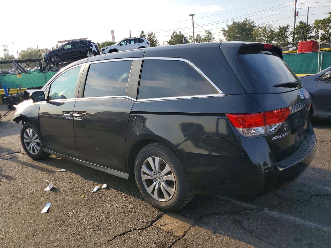 2014 Honda Odyssey Ex Черный vin: 5FNRL5H44EB127376