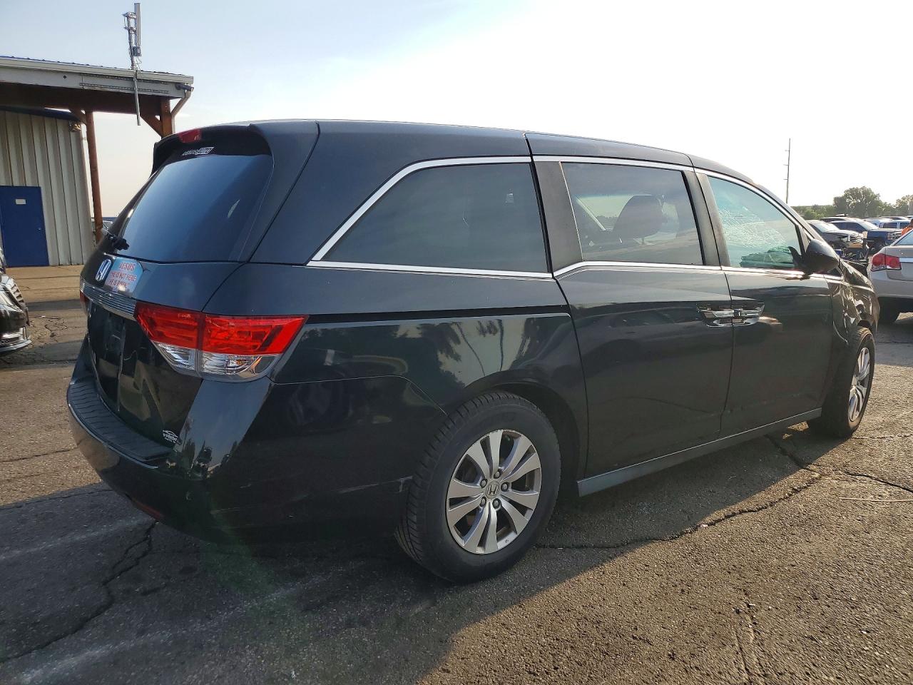2014 Honda Odyssey Ex Черный vin: 5FNRL5H44EB127376