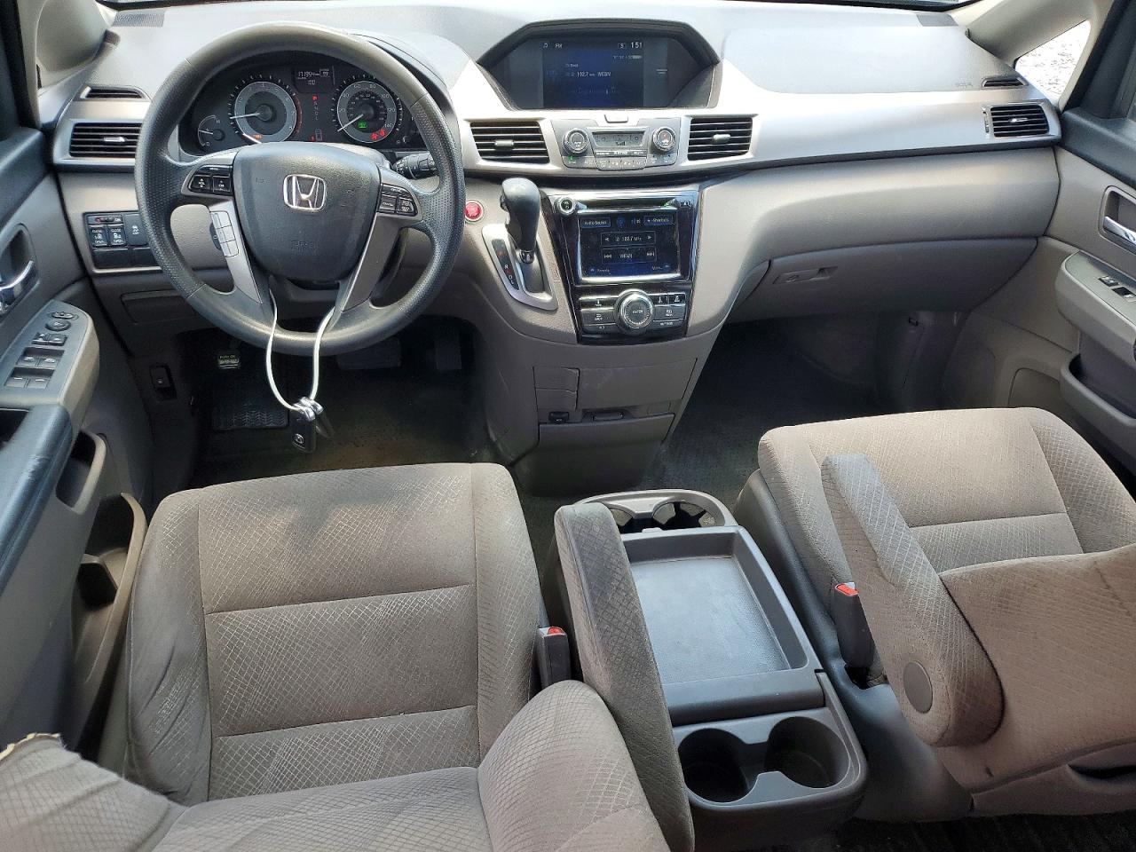 2015 Honda Odyssey Ex Gray vin: 5FNRL5H44FB026596