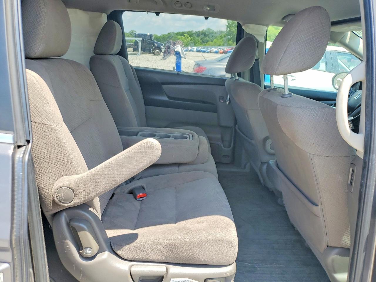 2015 Honda Odyssey Ex Gray vin: 5FNRL5H44FB026596