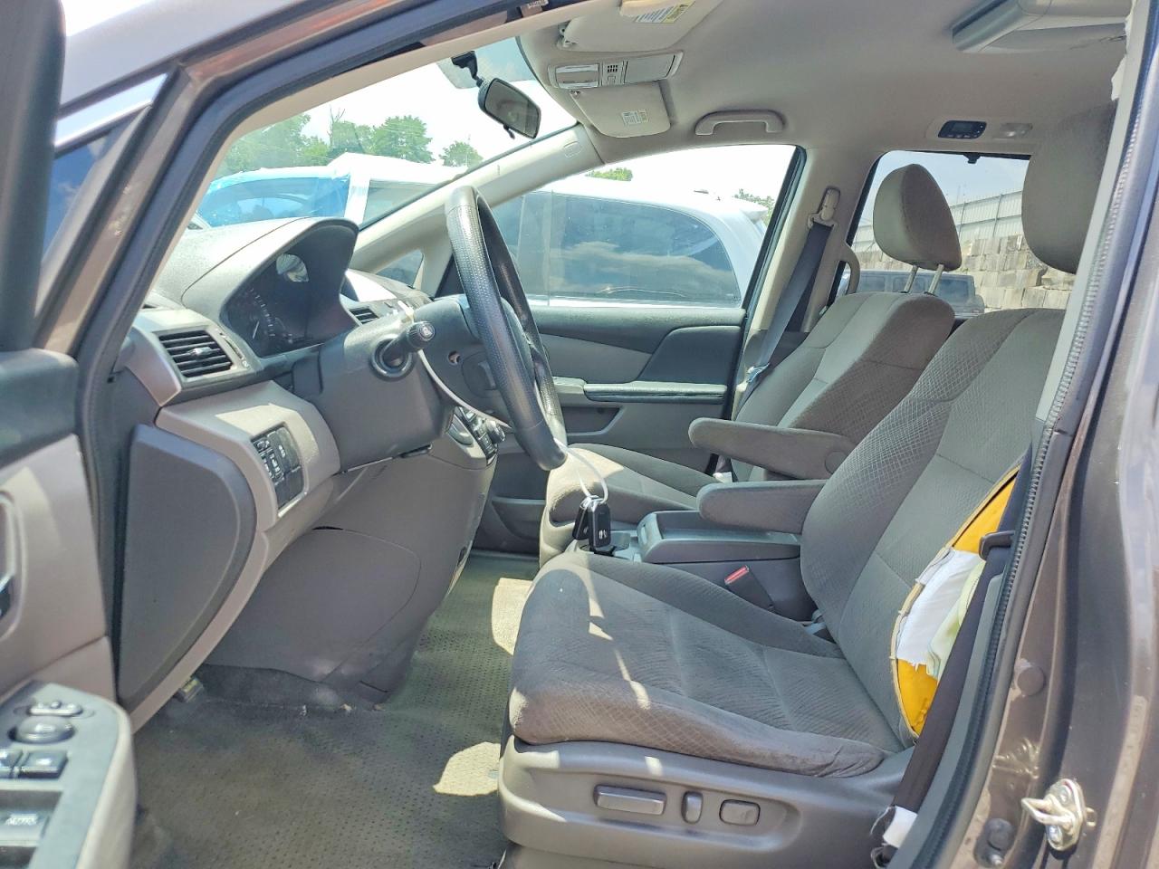 2015 Honda Odyssey Ex Gray vin: 5FNRL5H44FB026596