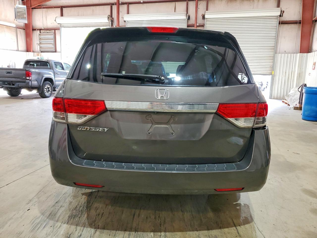 2015 Honda Odyssey Ex Gray vin: 5FNRL5H44FB129288