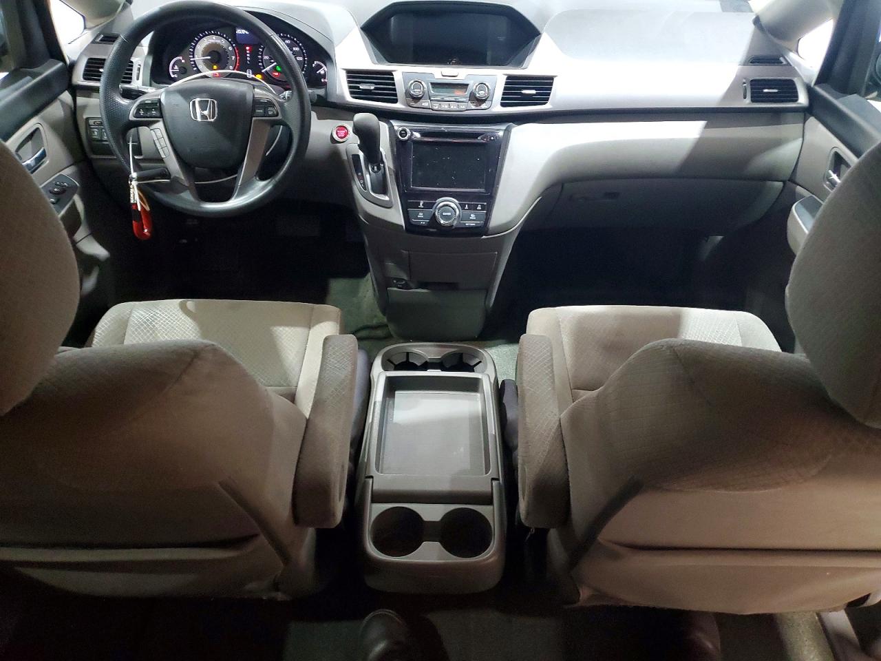 2015 Honda Odyssey Ex Gray vin: 5FNRL5H44FB129288