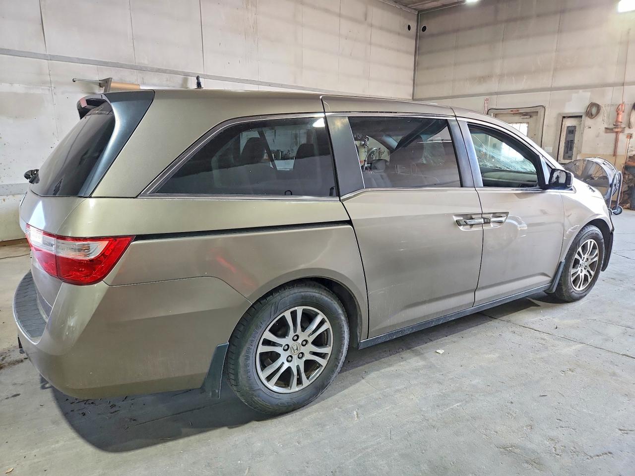 2012 Honda Odyssey Ex Tan vin: 5FNRL5H45CB024321