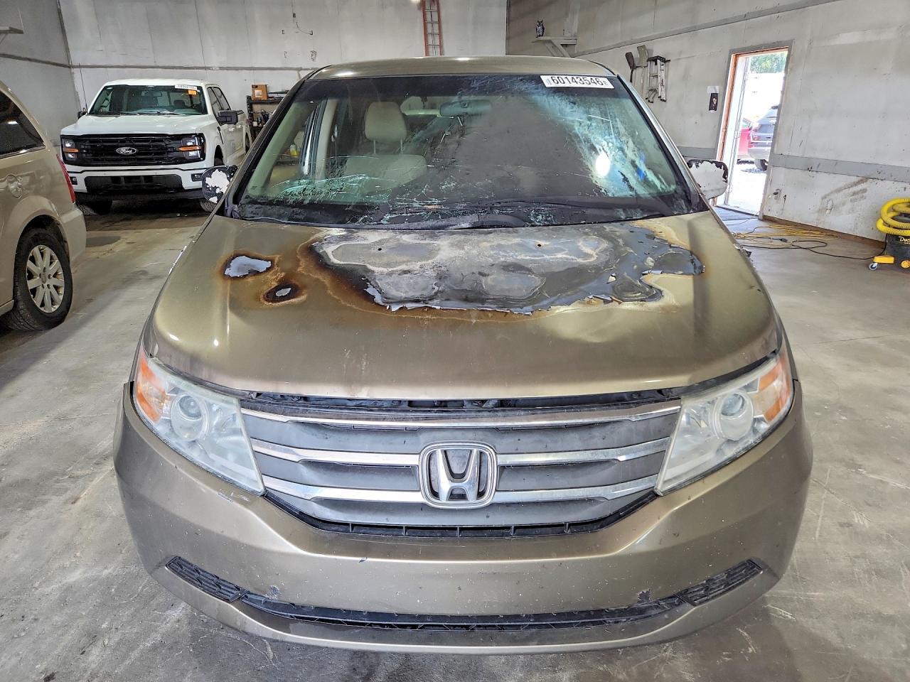 2012 Honda Odyssey Ex Tan vin: 5FNRL5H45CB024321