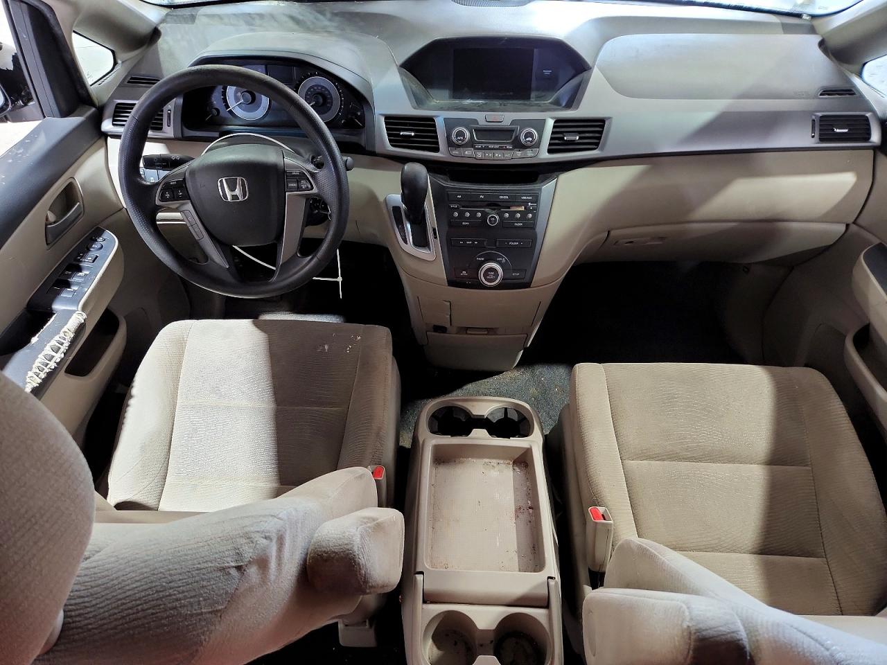 2012 Honda Odyssey Ex Tan vin: 5FNRL5H45CB024321