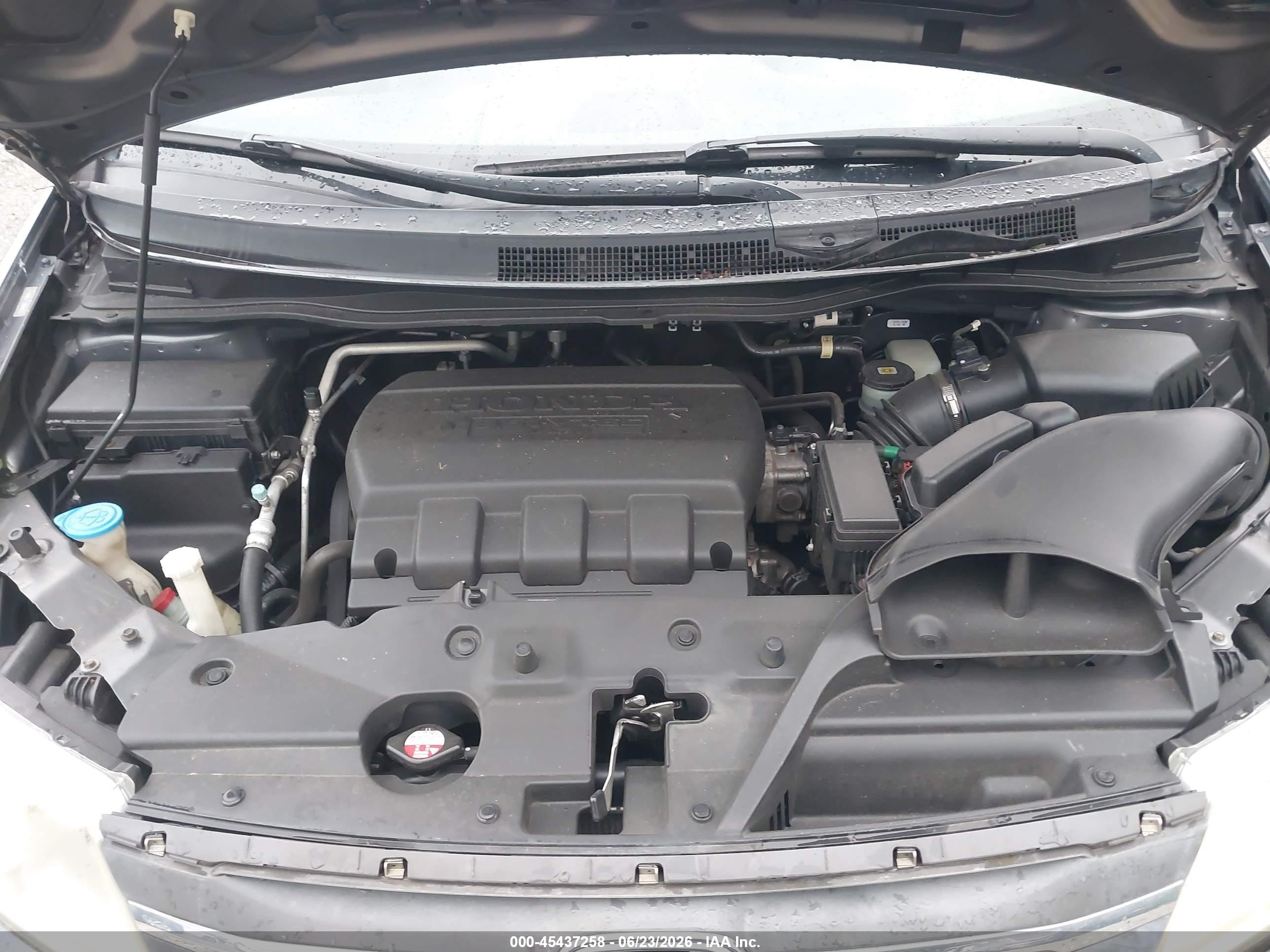 2012 Honda Odyssey Ex Gray vin: 5FNRL5H45CB085295