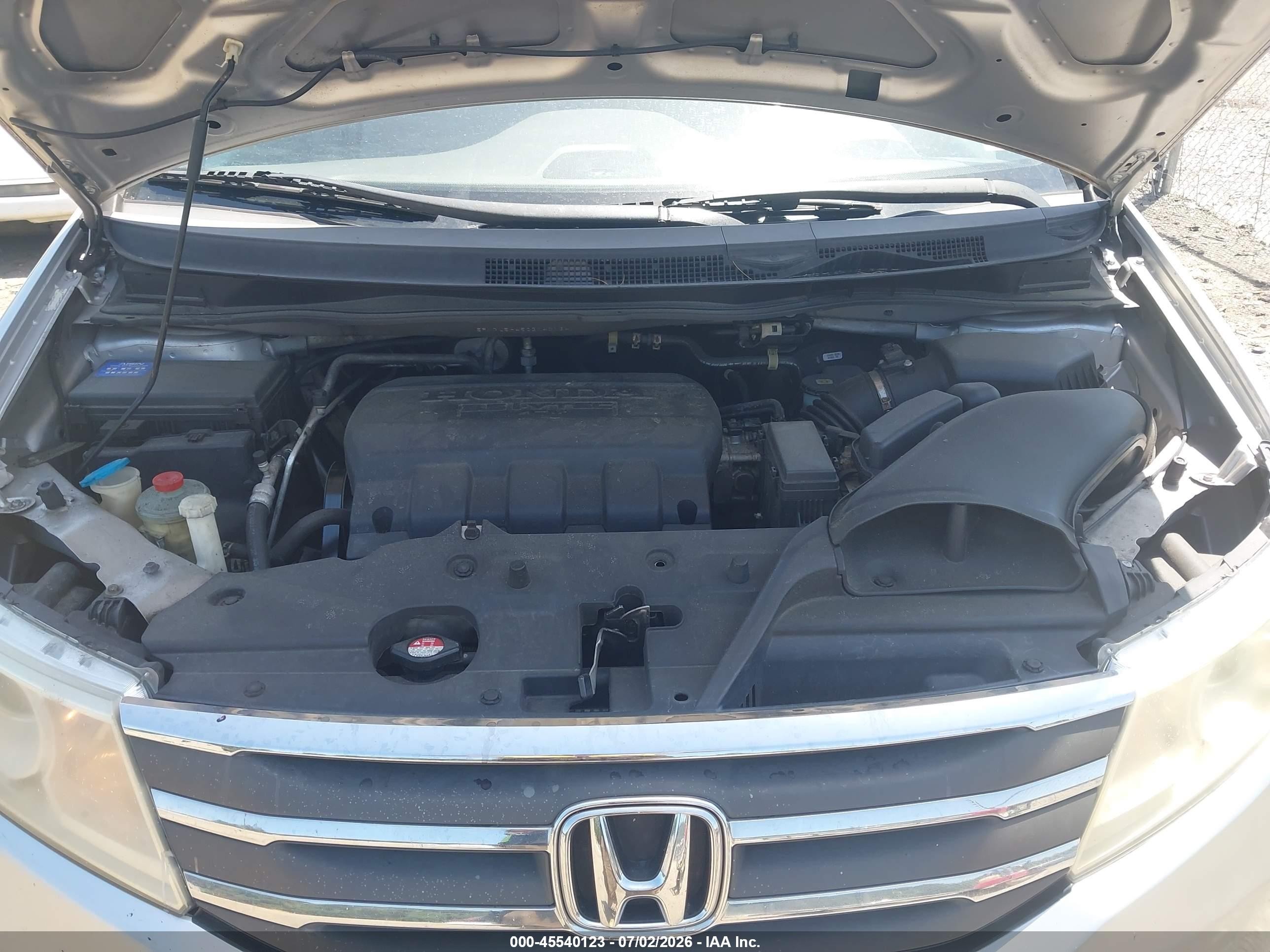 2012 Honda Odyssey Ex Silver vin: 5FNRL5H45CB140134