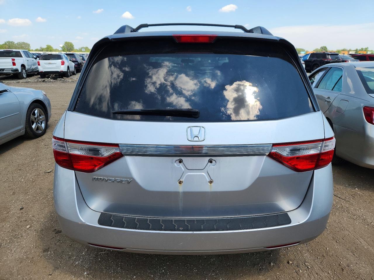 2012 Honda Odyssey Ex Silver vin: 5FNRL5H45CB143843