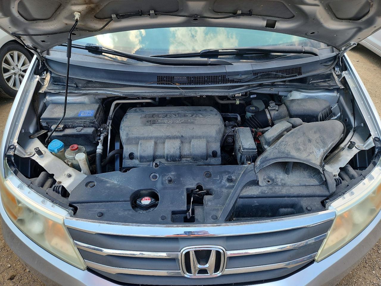 2012 Honda Odyssey Ex Silver vin: 5FNRL5H45CB143843