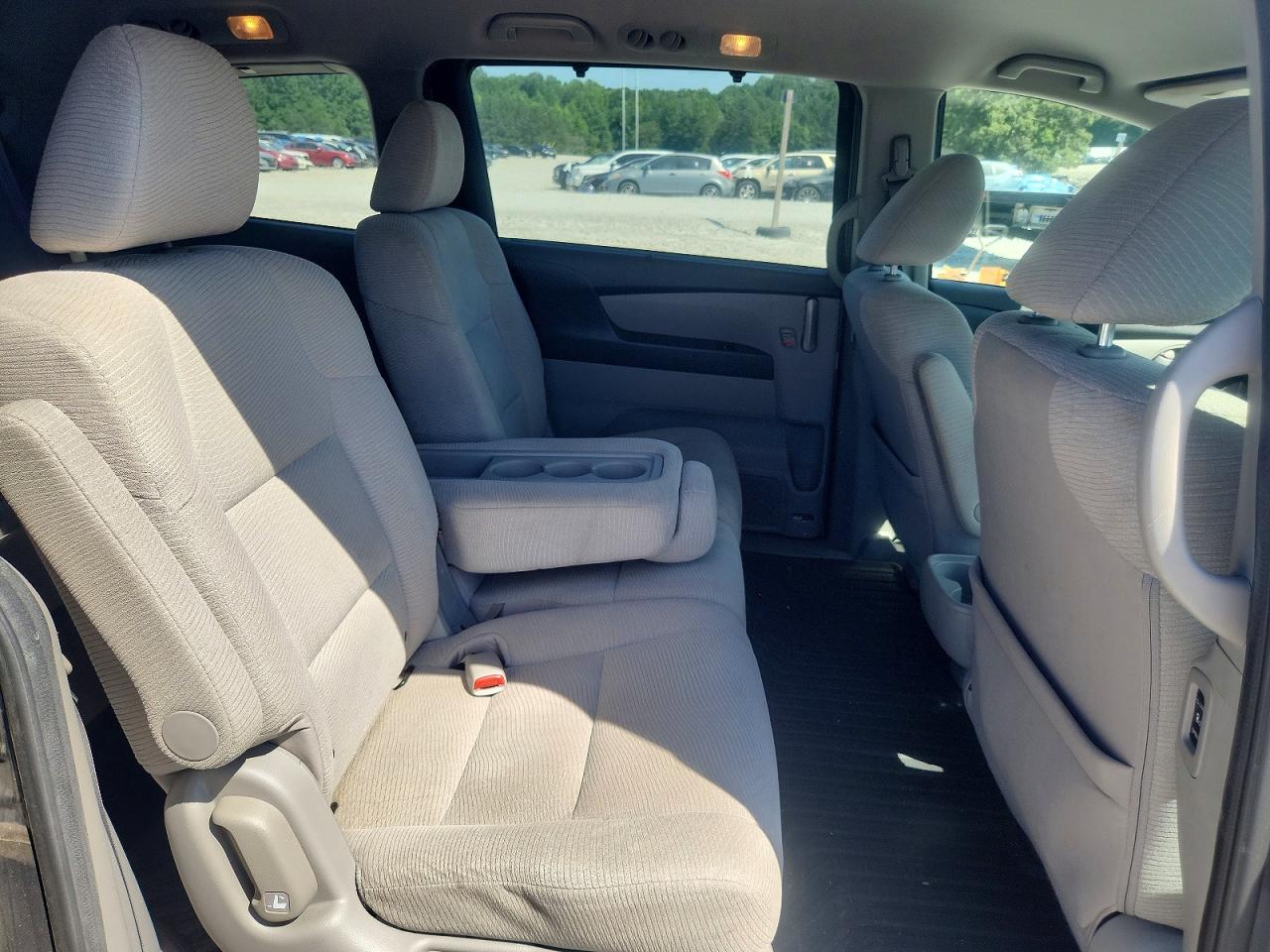 2013 Honda Odyssey Ex Gray vin: 5FNRL5H45DB032730
