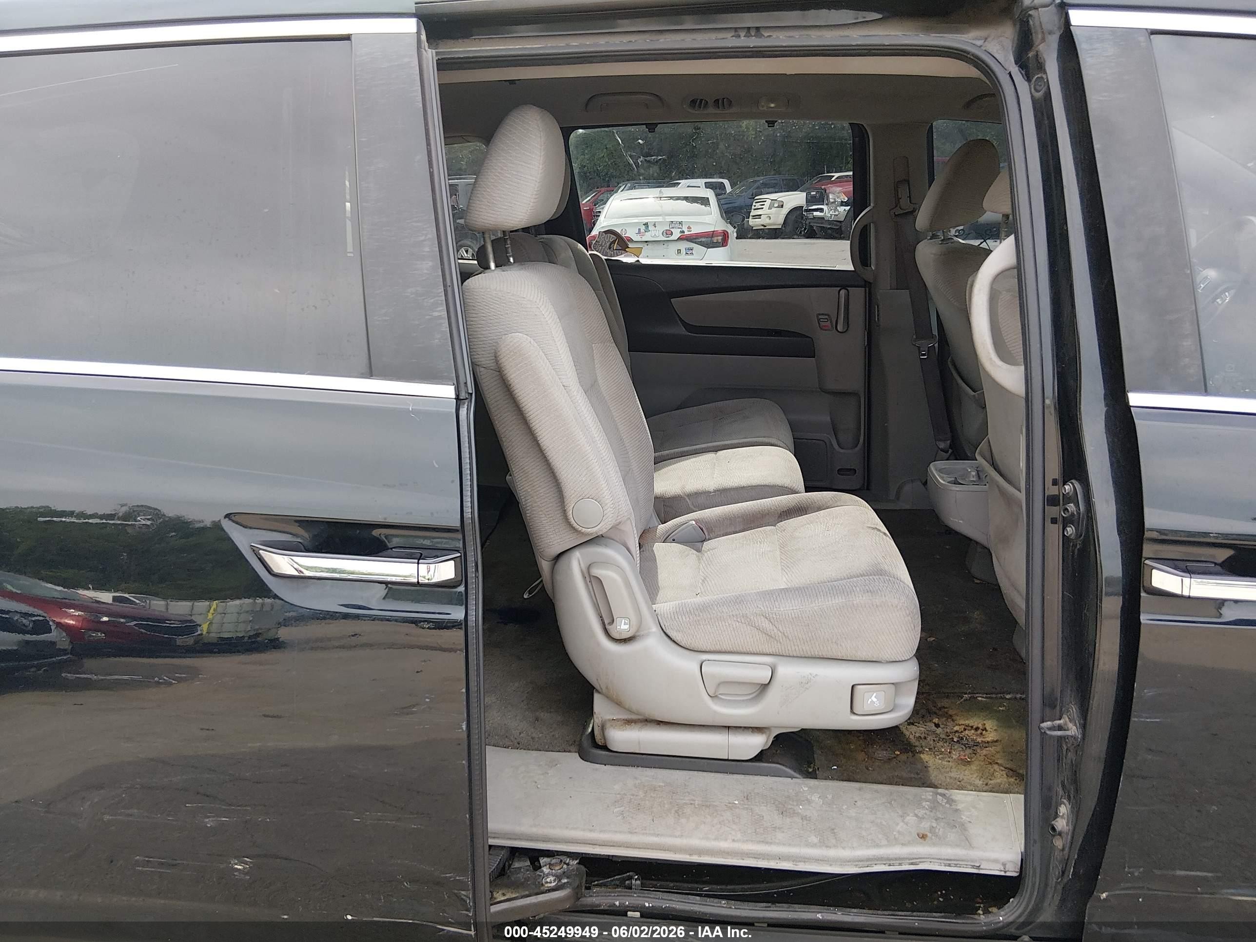 2013 Honda Odyssey Ex Black vin: 5FNRL5H45DB066490