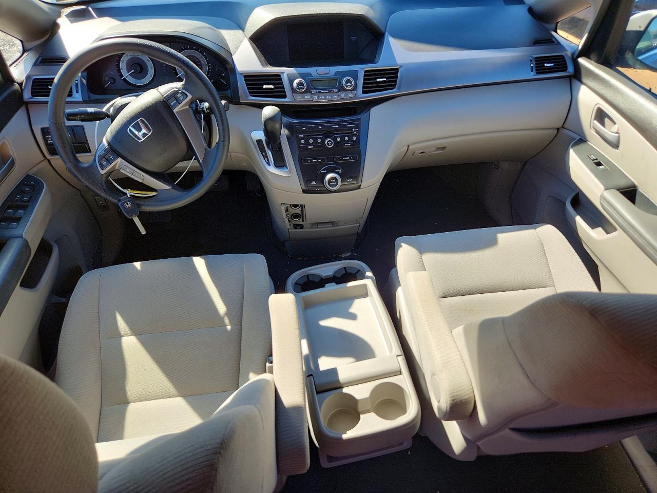 2013 Honda Odyssey Ex Gray vin: 5FNRL5H45DB073276