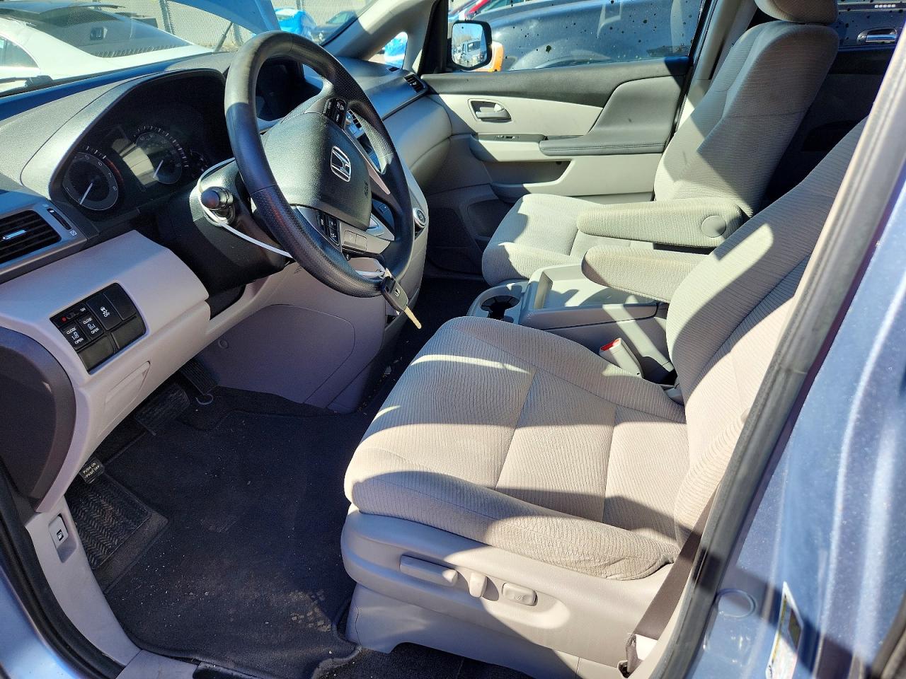 2013 Honda Odyssey Ex Gray vin: 5FNRL5H45DB073276
