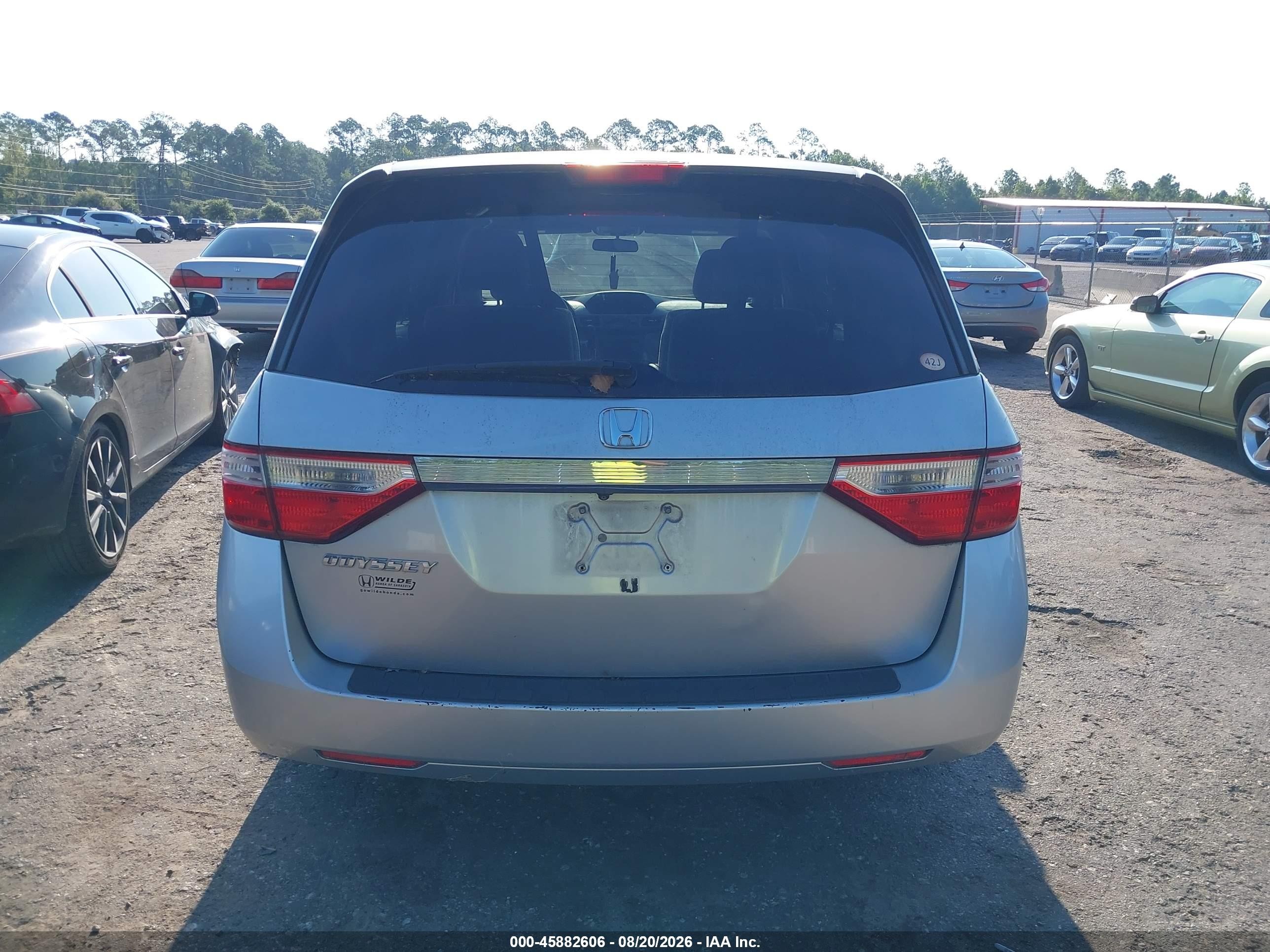 2013 Honda Odyssey Ex Silver vin: 5FNRL5H45DB075464