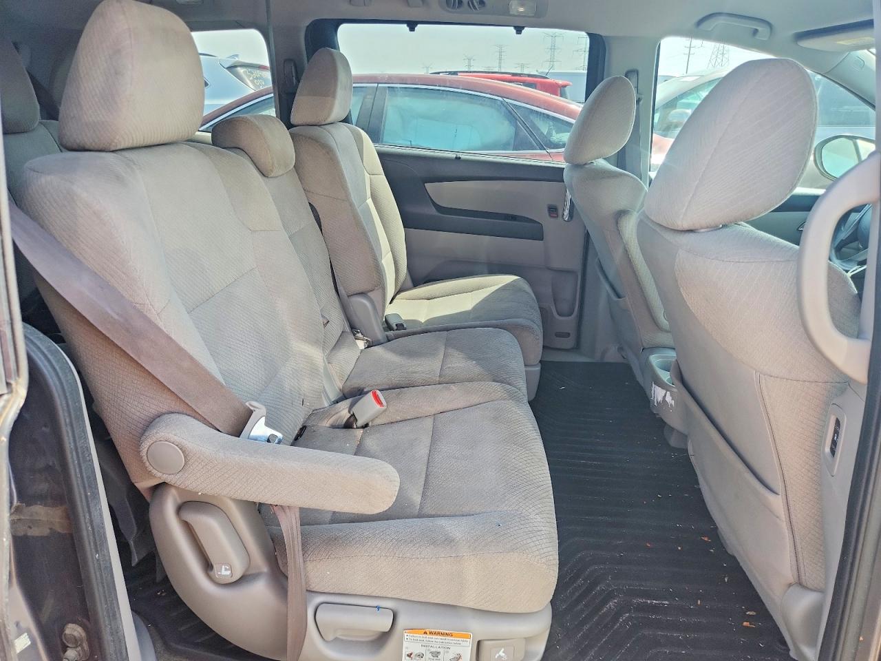 2014 Honda Odyssey Ex Gray vin: 5FNRL5H45EB007201