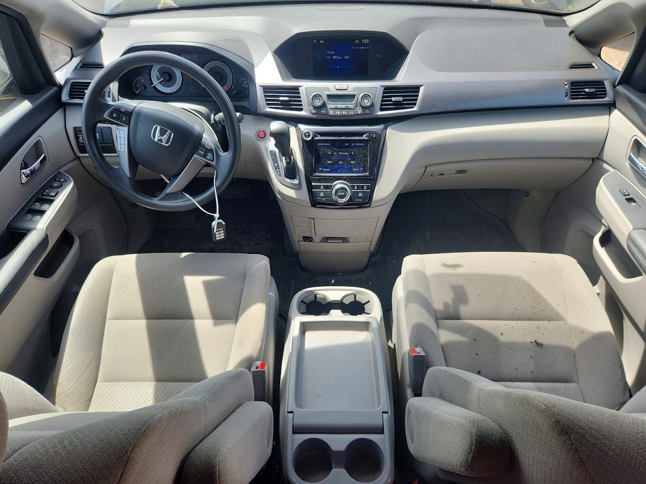 2014 Honda Odyssey Ex Gray vin: 5FNRL5H45EB007201