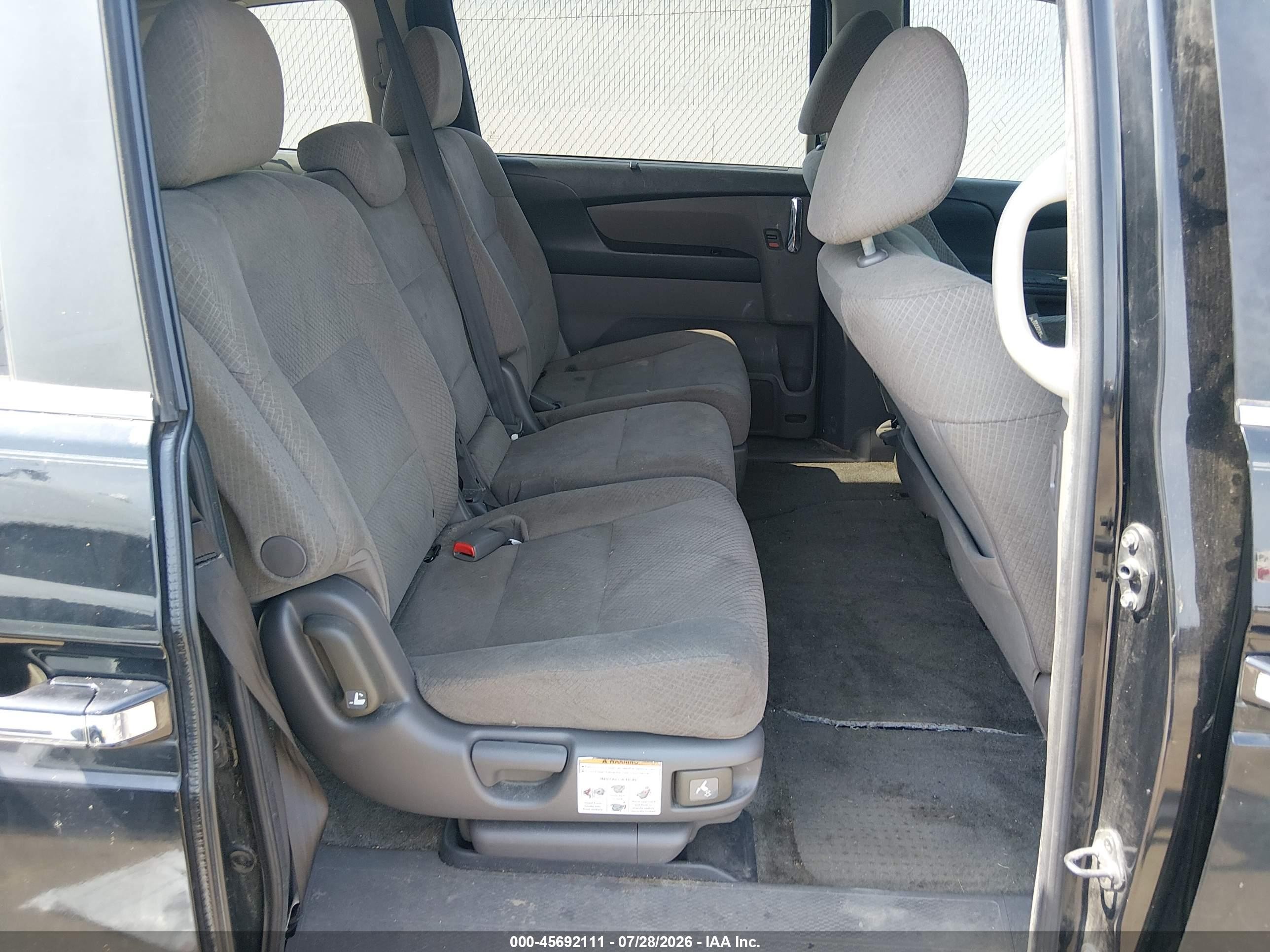 2014 Honda Odyssey Ex Черный vin: 5FNRL5H45EB082741
