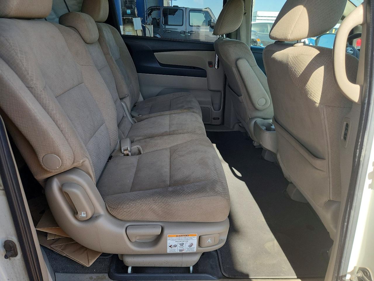 2015 Honda Odyssey Ex White vin: 5FNRL5H45FB012965