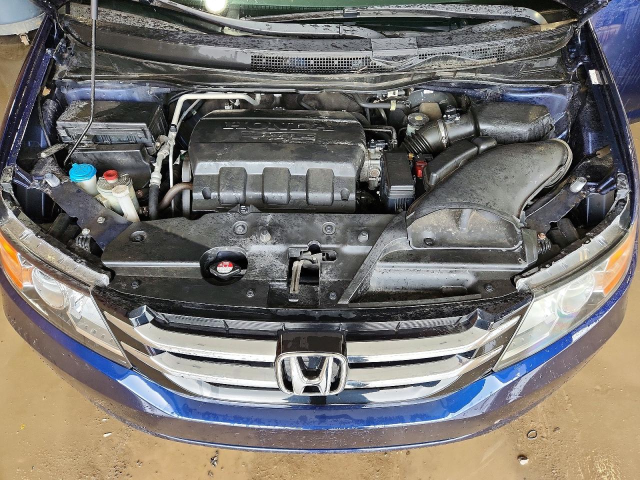 2015 Honda Odyssey Ex Blue vin: 5FNRL5H45FB040281