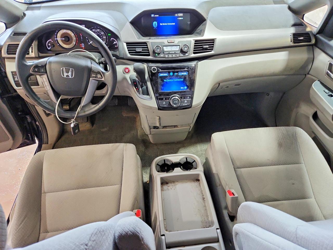 2015 Honda Odyssey Ex Blue vin: 5FNRL5H45FB040281