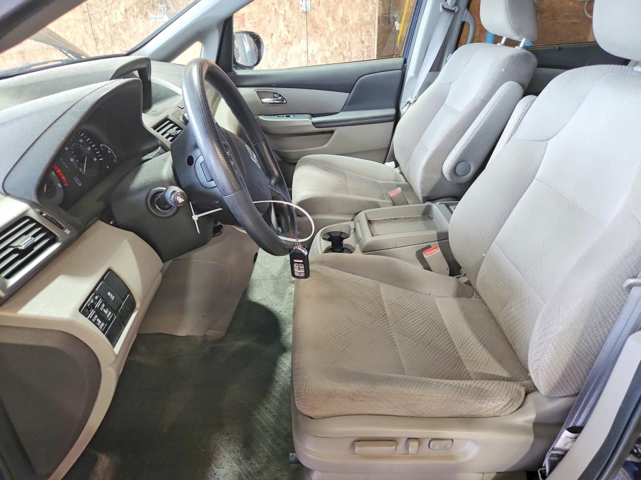 2015 Honda Odyssey Ex Blue vin: 5FNRL5H45FB040281
