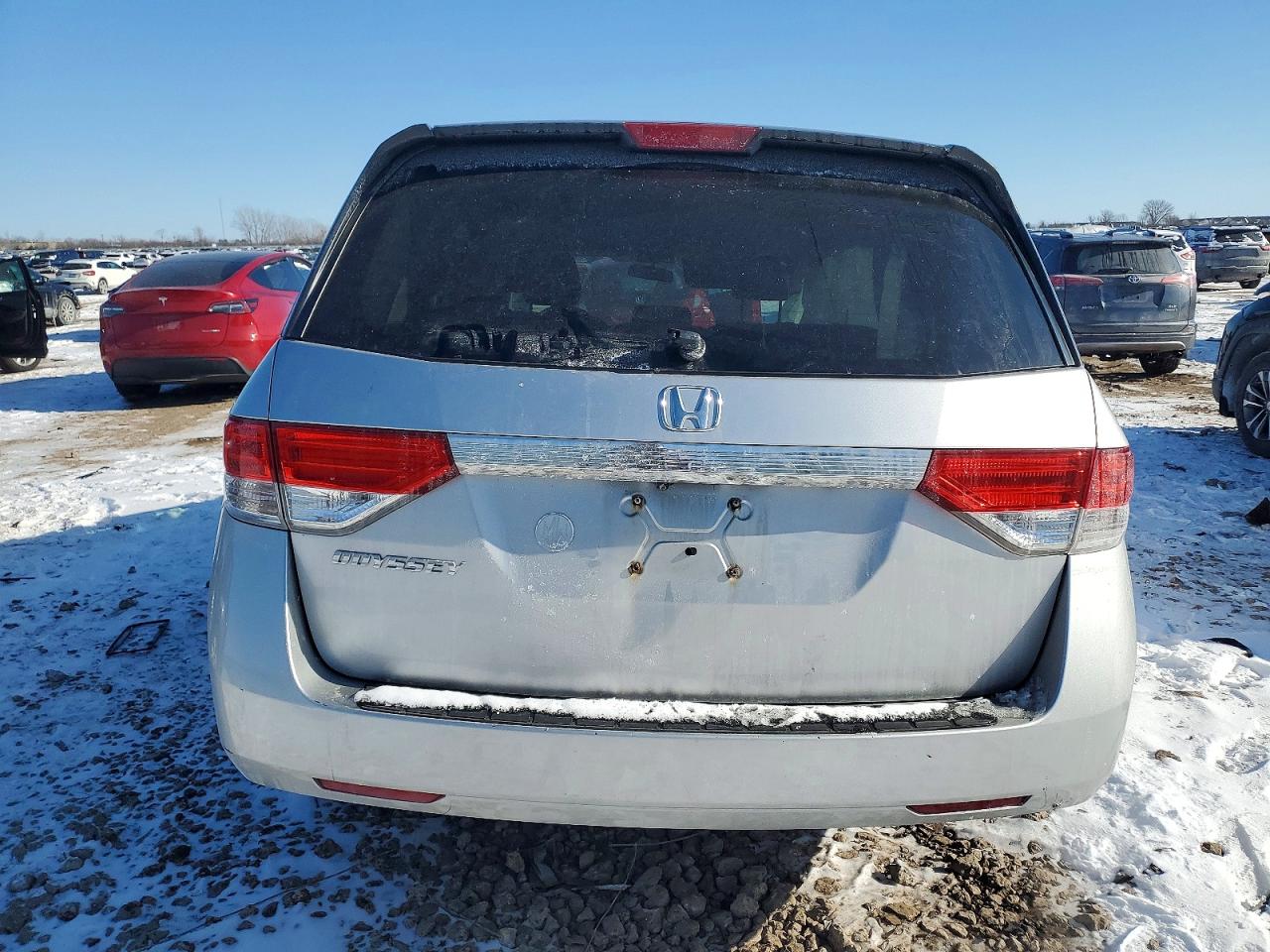 2015 Honda Odyssey Ex Silver vin: 5FNRL5H45FB053855