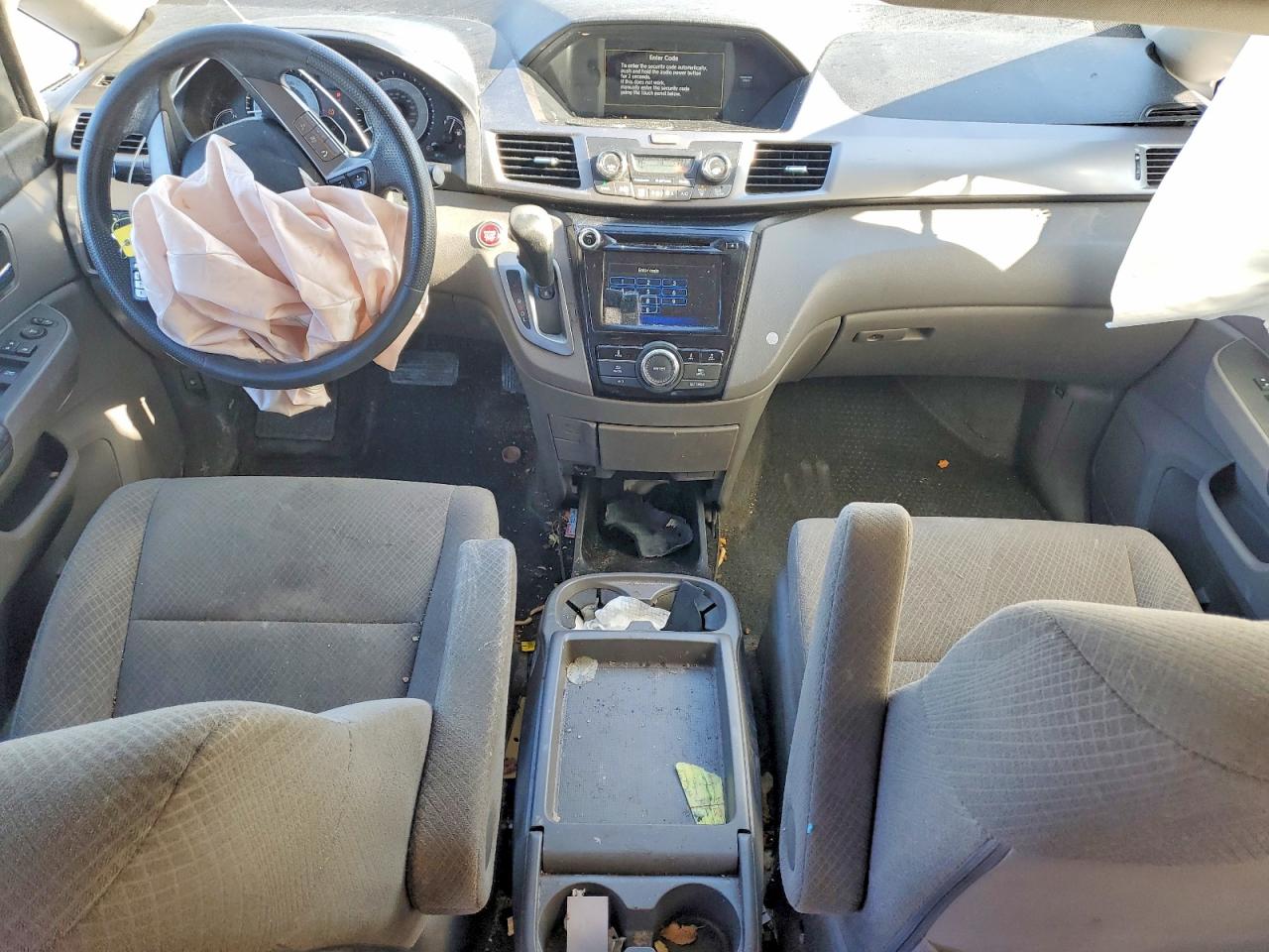 2015 Honda Odyssey Ex Silver vin: 5FNRL5H45FB053855