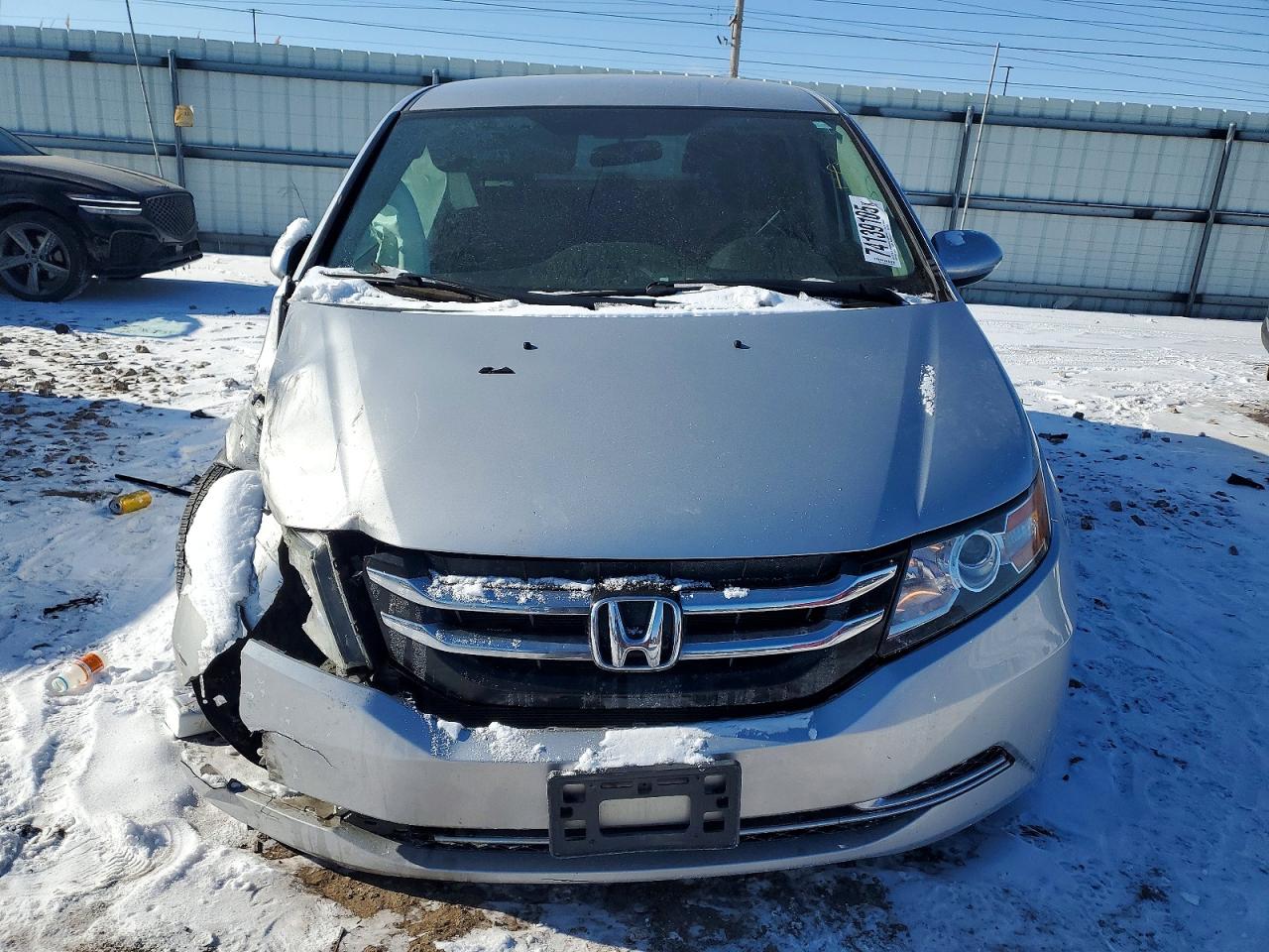 2015 Honda Odyssey Ex Silver vin: 5FNRL5H45FB053855