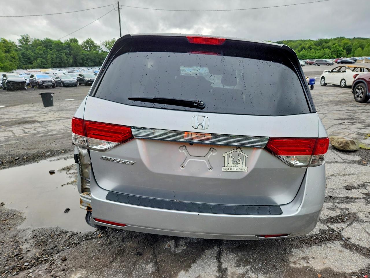 2015 Honda Odyssey Ex Silver vin: 5FNRL5H45FB071692
